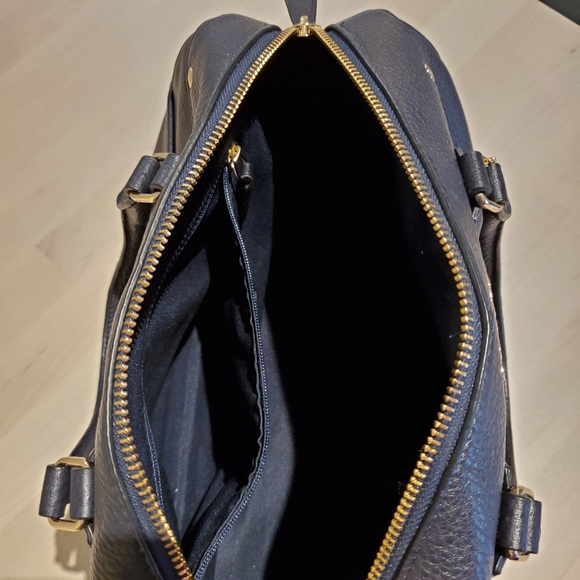 NWOT Authentic Coach Black leather Satchel Bag - Picture 10 of 16